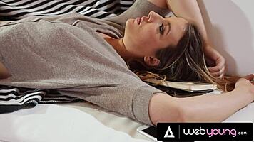 petite blonde blake eden teaches shauna skye some intimate lessons - part 2