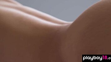 Cute Faced Asian Beauty Li Moon Strips Sexy Lingerie For Pure Relaxation