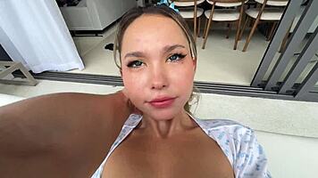 Mega Ultra Beauty With Small Tits Gets Fucked By Friend In Slit