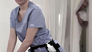 omg, this teen got tricked into banging by her masseuse and creepy husband! 😱