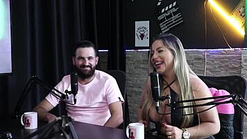 Liberal wife jealous as husband forbids sharing, leads to anal sex in truck with Juli Figueiró and Felipe Larrossa.