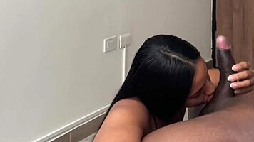 I got this delishus blowjob from my brunett girlfriend, it was so good!