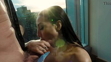 Conversational-Emoji Melissa Stratton and Brad Newman in Vertigo, big cock action! 😍
