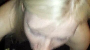 Sexy Redhead Girlfriend Gives Blowjob