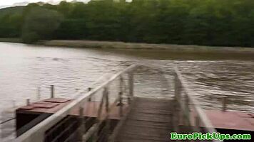 neighbors see girl flashing big tits