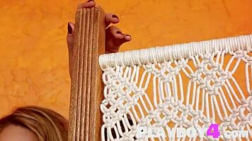 Passionate posing with hot blonde milf lindsay marie feels unreal