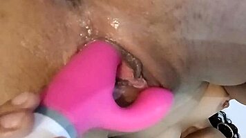 Hot Emo Girl Gets Intense Pussy Massage