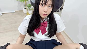 Cute asian girl meets hardcore perv ninja.