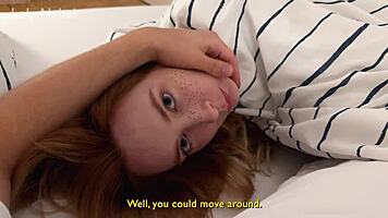 Stepbrother fucks stepsister first time