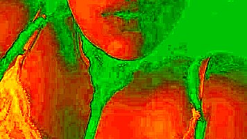 i show my horny face while my pussy gets licked by bluee