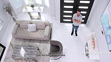 Petite Latina Virgin Gizelle Blanco Squirts In Shorts During Orgasm