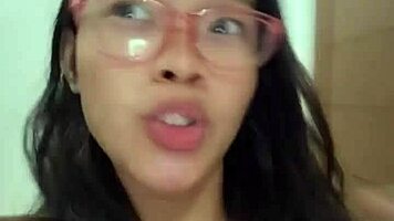 Time to Debate and Show Massive Poolside Toy. Watch Petite 18+ Handle Monster Gear!