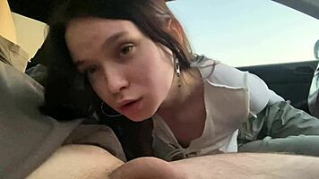 My Best Friends Girlfriend Sucked My Dick In The Car For Only 10 Dollars What A Slut