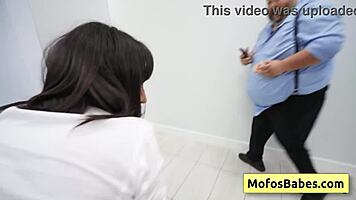 i watch busty milf sucking fat dick in office with co-workers