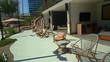 Yum Thee Boss meets a young man and lays her cougar pussy on him!