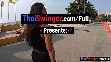 big ass thai teen makes porno with big dick tourist?