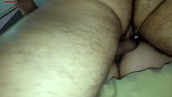 Husband films me spreading his wife's pussy and filling her