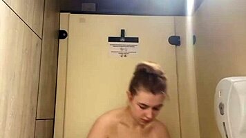 extreme bbw masturbates with anal plug deep in public cum on cam 😈