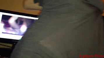 i love how petite 18+ gets my cock hard just licking my ass in submissive worship