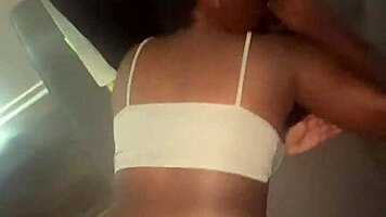 Intense Screaming Orgasm From Big Cock Fuck Before Momma Arrives.