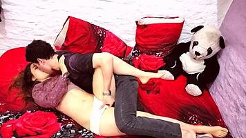 I, Petite Teen Babe, Enjoy My Boyfriend's Monster Cock One More Evening.