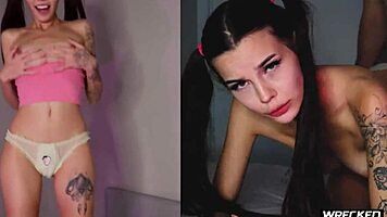 rough domination fuck for submissive teen cumdumpster