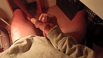 i can’t stop craving his big cock while he jerks with loud moans