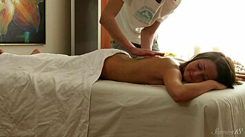 young babe yuliza o gets bareback instead of massage