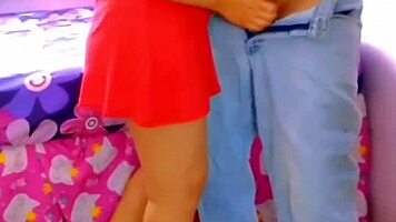 I fucked the married neighbor hard in his bed