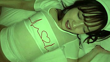 drunk cute girl gets touchy and rides hard in part 2