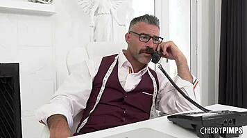 Petite Big Tits Ebony Babe Avery Jane Gives a Hardcore Interracial Fuck at Her Agency Audition