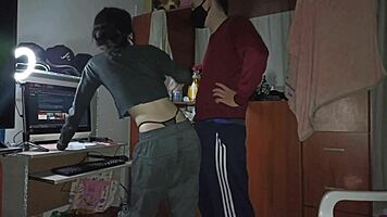 Penetrate me while I do chores, she says.