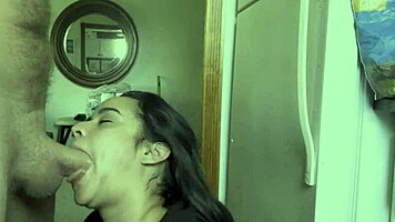 latina throatfucked and passionately fucked