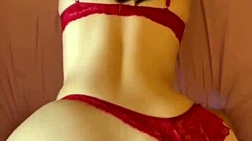 Do you think my ass looks bigger wearing red