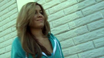 Trista fits a big dick into her tiny 18+ shaved hole