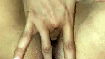 Sexy Teen Touches Natural Boobs and Tight Pussy