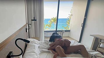 Spying on that hot tourist's big ass at the resort? Best I've seen, then I fuck her in the room 😏