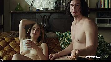 jemima kirke topless in girls, getting handjob from teen