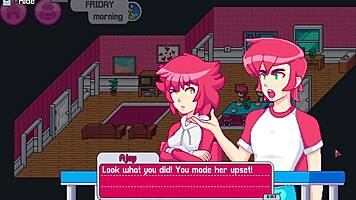 step bro accidentally fell inside step sister's tight pussy