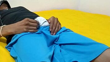 Young Canadian Boy Performs Solo Masturbation in USA