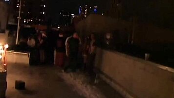 Skinny teen campus fuck