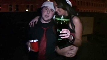 Skinny teen campus fuck