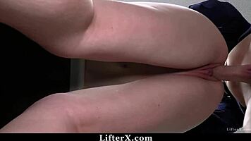 Panty Thief Punished By Mall Cop's Huge Cock - LifterX