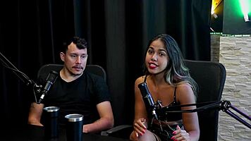 Latina Couple Shares Fetish Advice in Outdoor Lingerie