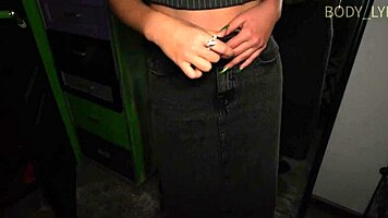 sexy coworker didnt want to go home but wanted that big cock.