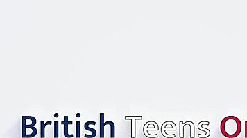 two british 18 year olds make each other cum with strapon