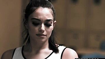 Milf Teacher Watches Stepson Ricky Anal Fuck Hot Cheerleader In Class