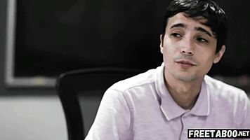 Milf Teacher Watches Stepson Ricky Anal Fuck Hot Cheerleader In Class