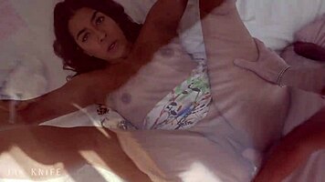 Free Use Roommate Jasmine Sherni Gets Fucked Hard and Used While Trying to Relax in Dorm