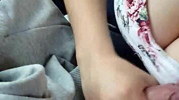 My Girlfriend Giving Me a Handjob